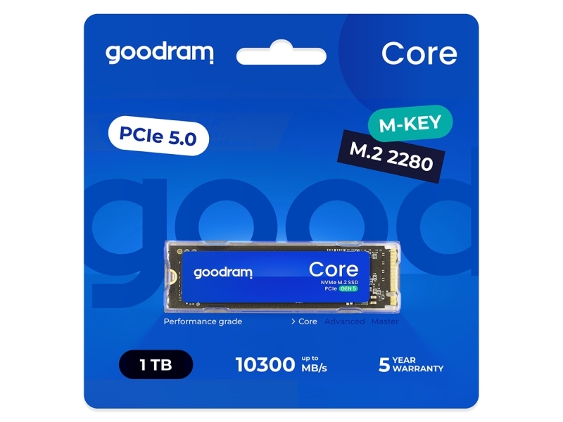 Goodram Ssdr-Grc01-1K0-80, 1 Tb, M.2, 10200 Mb/S