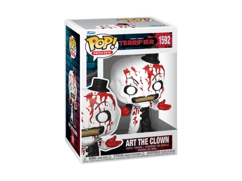 Funko Pop! Vinylfigur: Terrifier 2 – Art The Clown, 9 Cm
