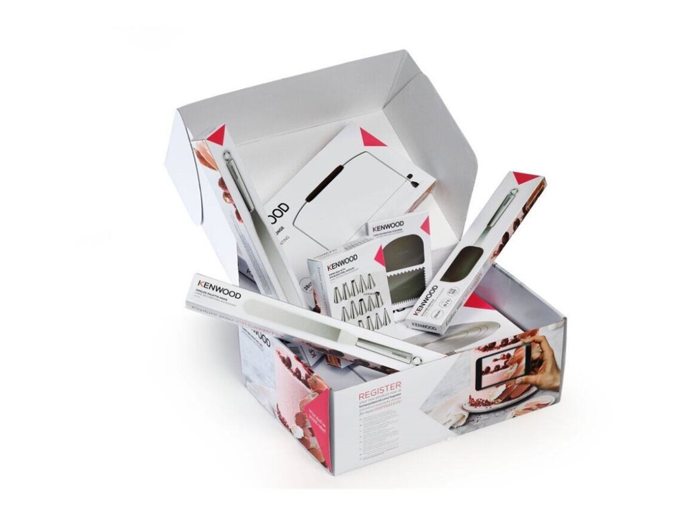 Kenwood - Dekorationssats - rostfritt stål, grå | N - A | GameStuff