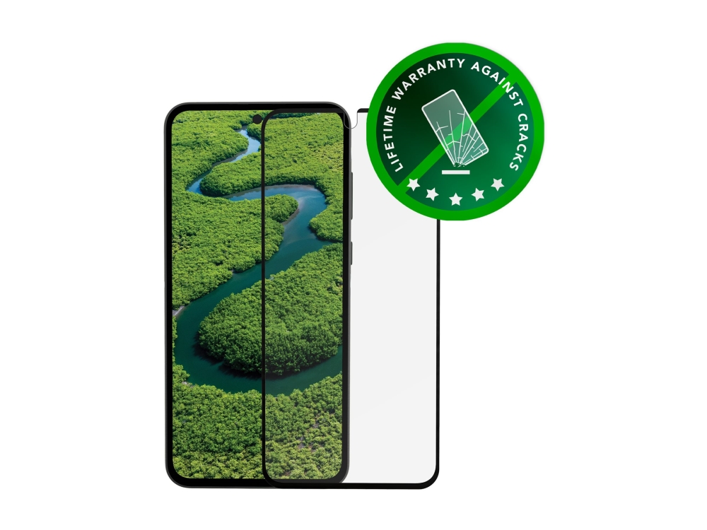 Dbramanteb2b Eco-Shield Galaxy A55 - Black Edge