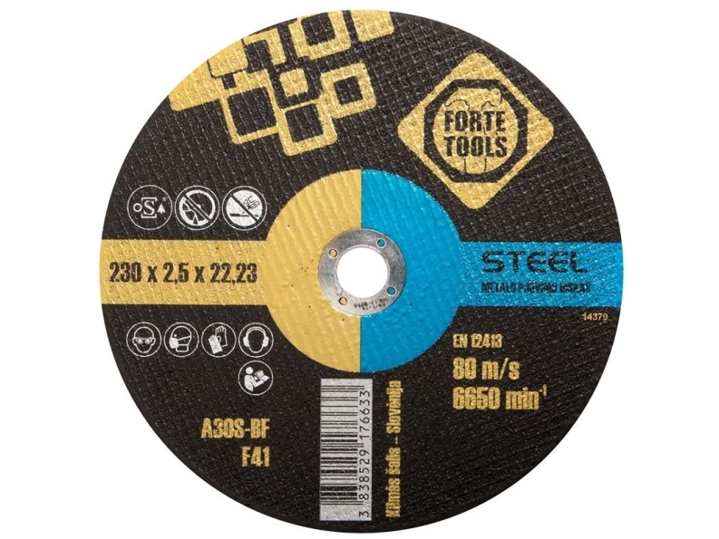 Forte Trennscheibe Cutting Disc 230X2,5X22,23 Mm Forte Tool