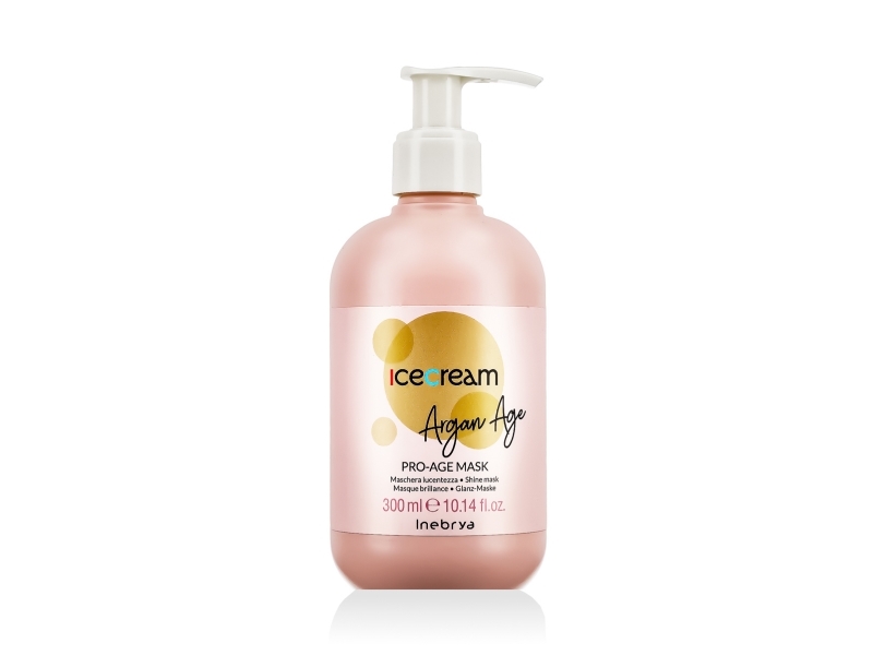 Inebrya Ice Cream Pro-Age Glossing Mask With Argan Oil 300ml