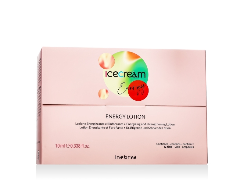 Ice Cream Energy Strengthening Lotion For Weak And Thin Hair 12x10ml