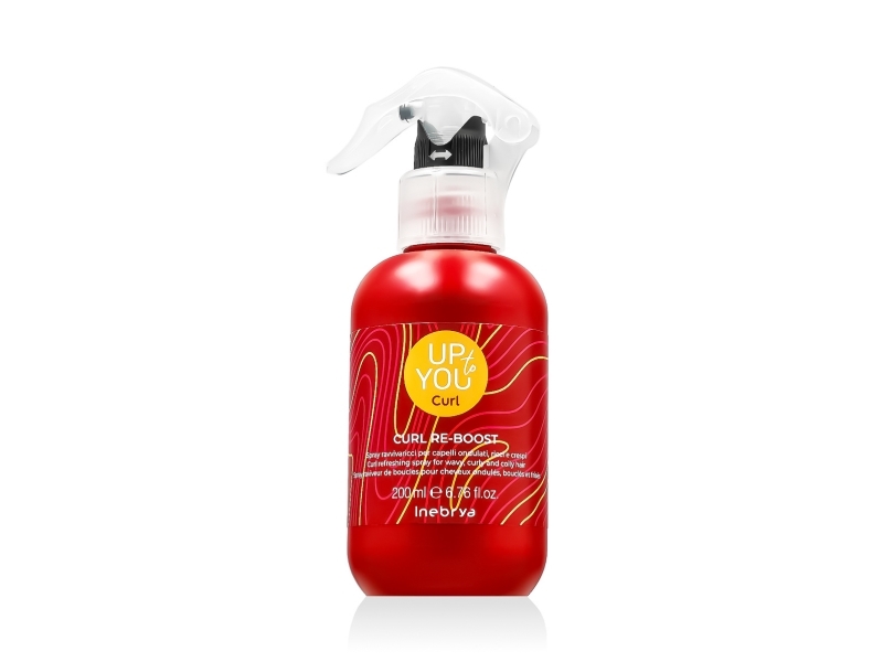 Inebrya Up To You Curl Re-Boost Refreshing Spray For Curly And Wavy Hair - 200ml