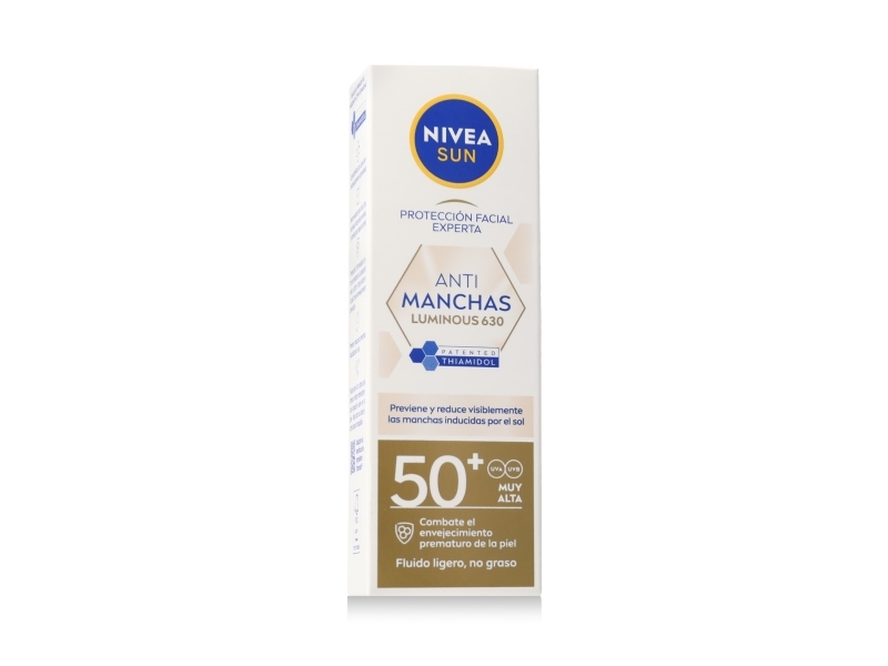 Solbeskyttelse Nivea  Luminous 630 Anti-Spot Sun Fluid SPF 50+ 40ml