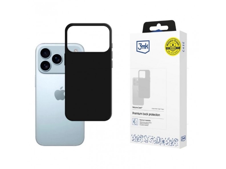 Etui 3Mk Matt Case Do Apple Iphone 17 Pro Czarny