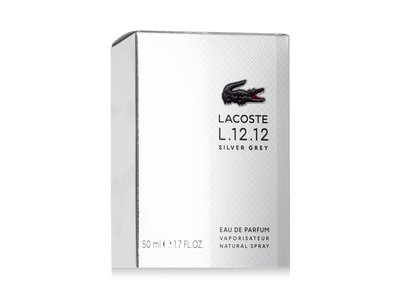 Lacoste Lacoste L.12.12 Silver Grey Eau De Parfum Spray 50Ml