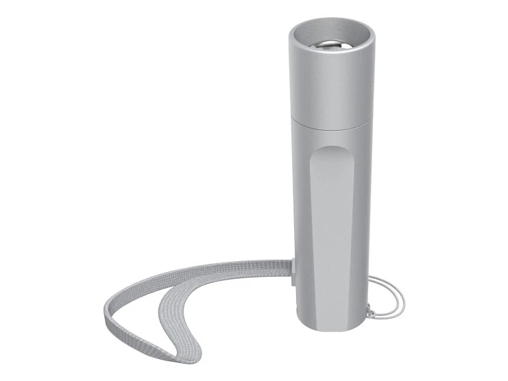 Hama Fl60, Taschenlampe, Silber, Aluminium, Led, 1 Lampen, 1 W
