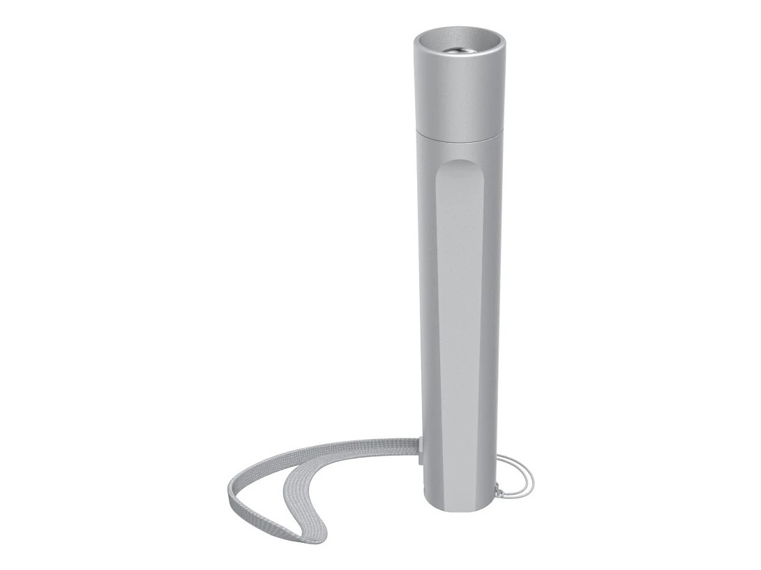 Hama Fl120, Taschenlampe, Silber, Aluminium, Led, 1 Lampen, 3 W