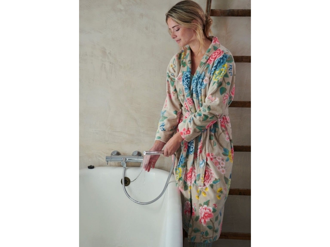 PIP Studio Good Evening Bathrobe Khaki XL