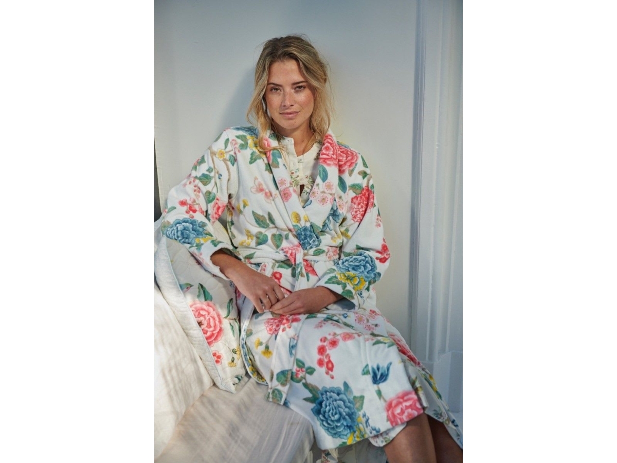 PIP Studio Good Evening Bathrobe White S
