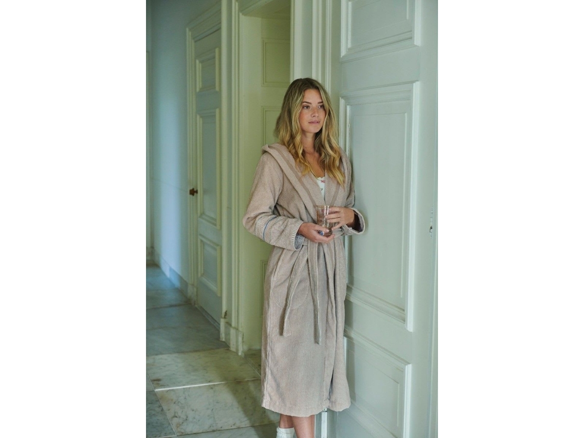 PIP Studio Soft Zellige Bathrobe Khaki XL | Baby & barn - Dusch - Badrock för vuxna | GameStuff