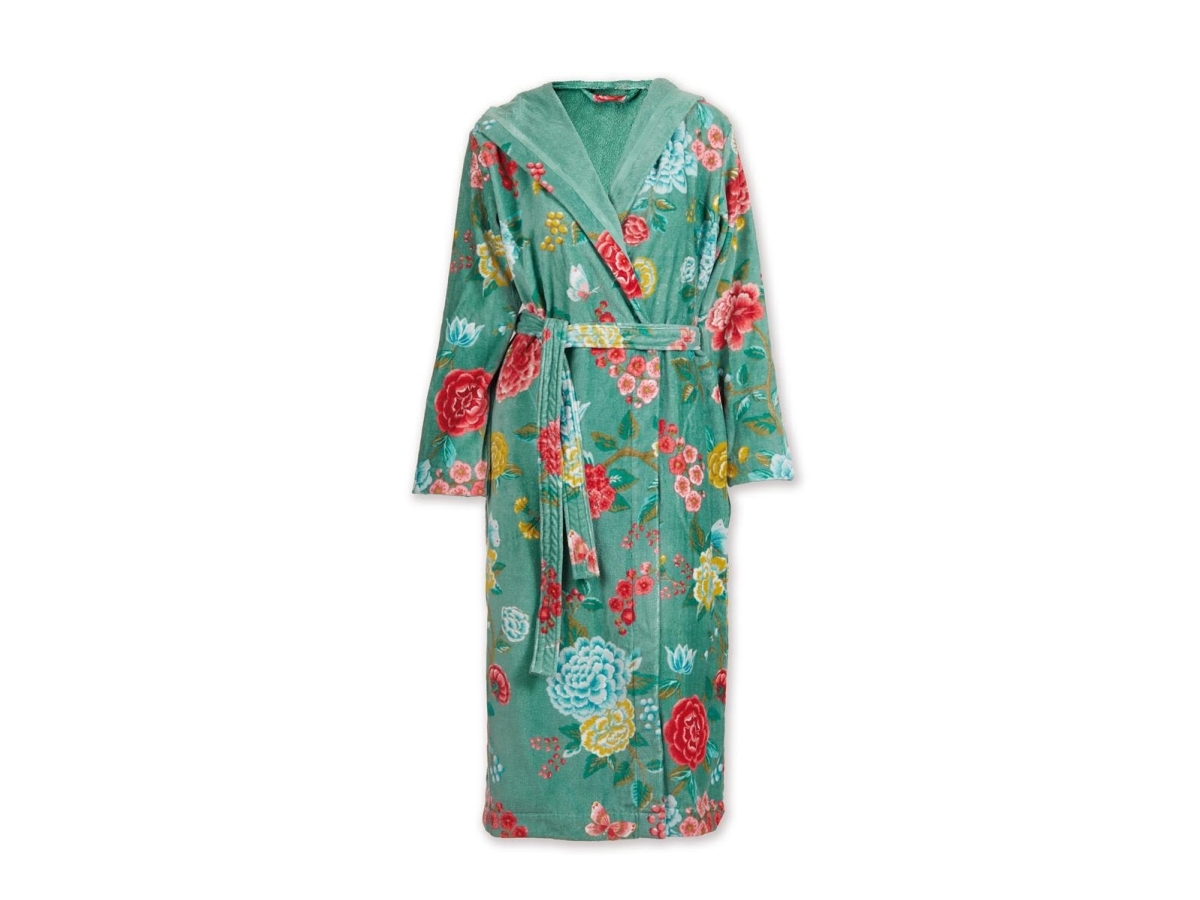 PIP Studio Good Evening Bathrobe Green M