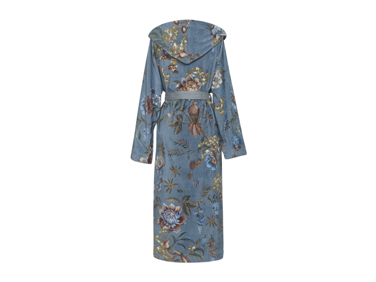 Pip Studio Studio Bathrobe Secret Garden Blue M