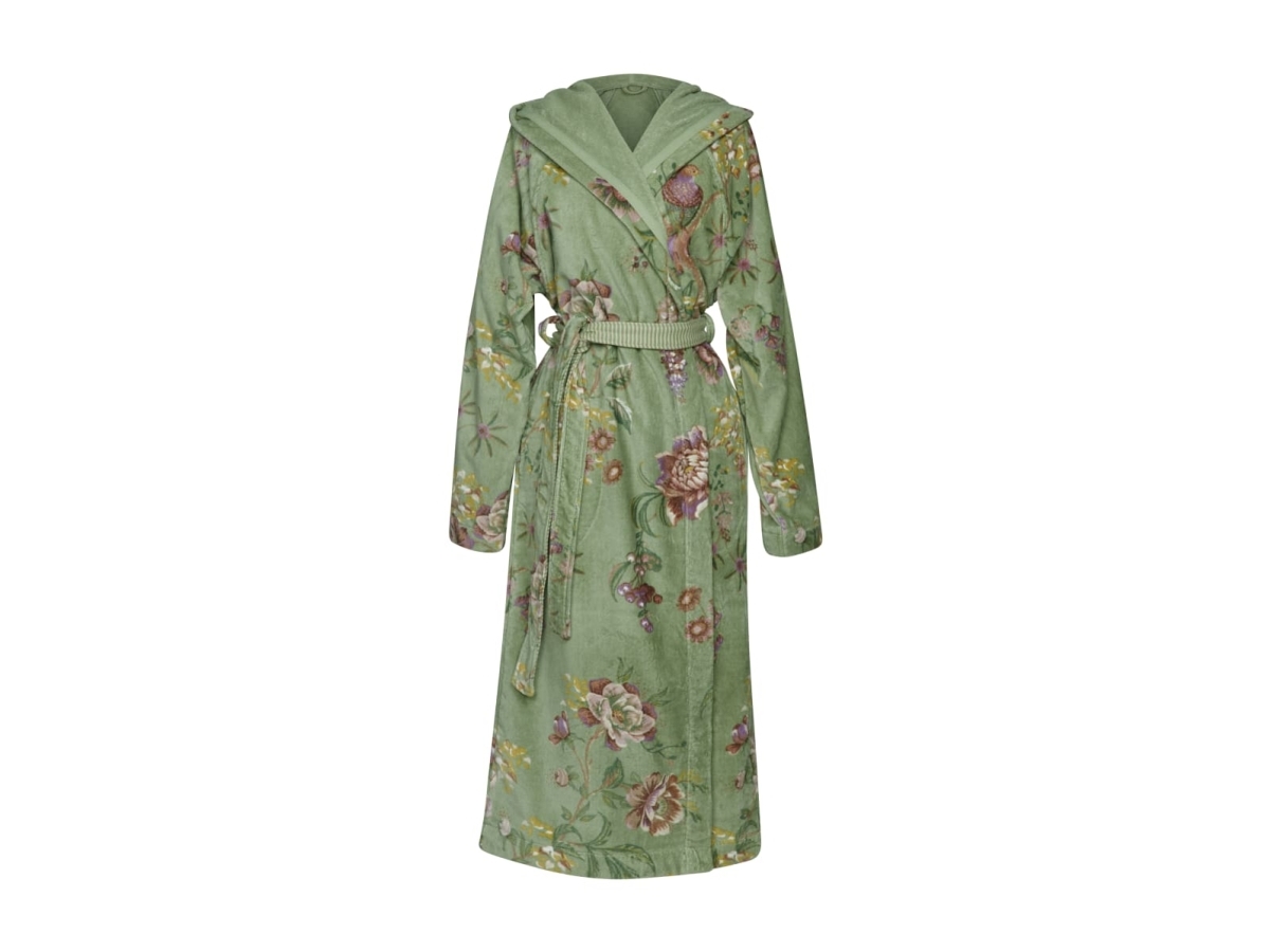 PIP Studio Studio Bathrobe Secret Garden Green L