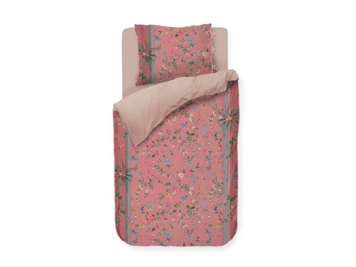 PIP Studio Petites Fleur Pink 140x220 | Baby & barn - Textil och kläder | GameStuff