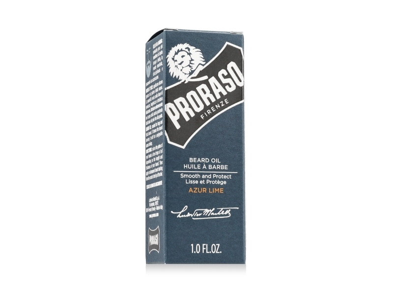 Skægolie Proraso Blue - Citrus/Lime, 30 ml (doseringsdispenser)