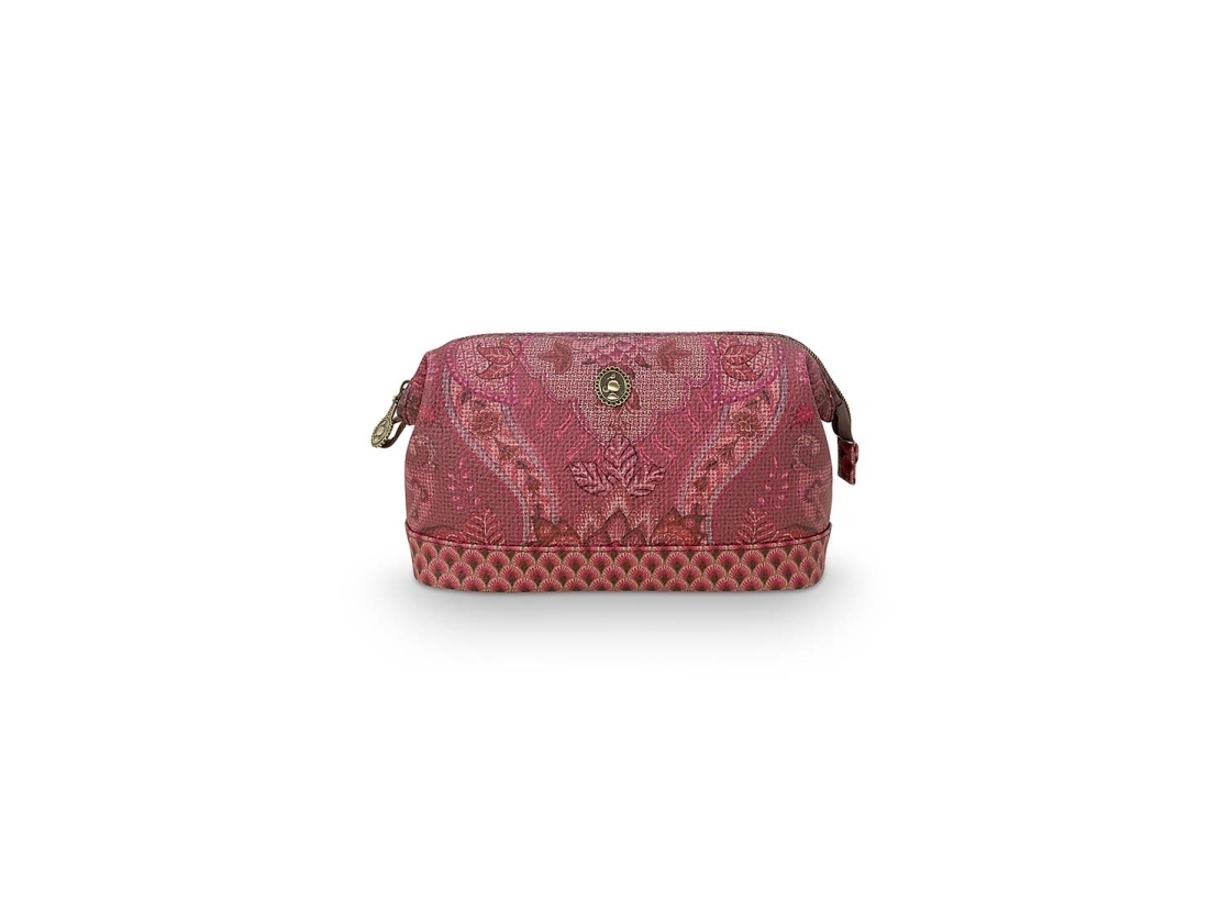 PIP Studio Medium Kyoto Festival Dark Pink 22.5x9.5x15cm | Utomhus - Väskor & Resväskor - Toalettpåsar | GameStuff