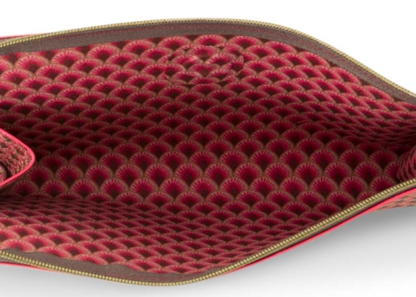 Kosmetiktasche Mit Reißverschluss Suki Rosa 21X12,5Cm