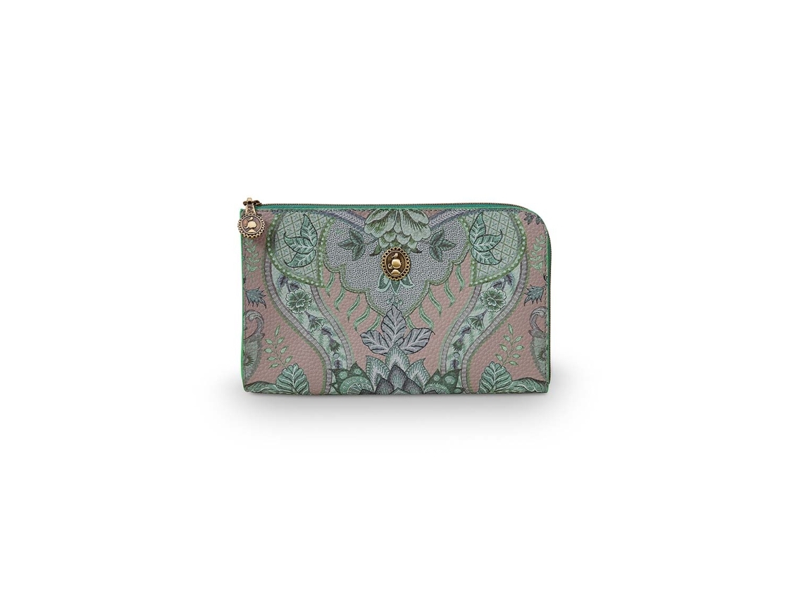 PIP Studio Cosmetic Zipper Pouch Kyoto Festival Green 21x12.5cm | Utomhus - Väskor & Resväskor - Toalettpåsar | GameStuff