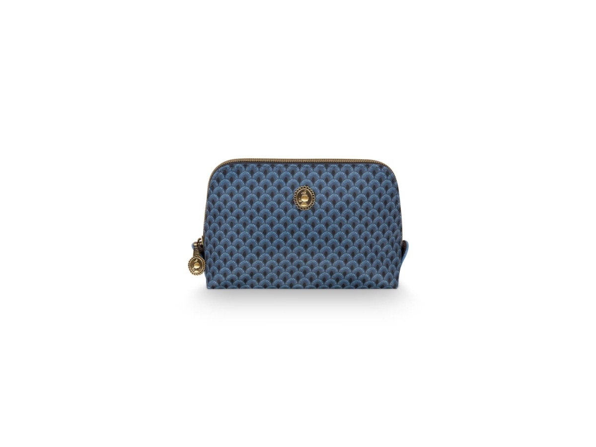PIP Studio Cosmetic Bag Triangle Small Suki Blue 19/15x12x6cm | N - A | GameStuff