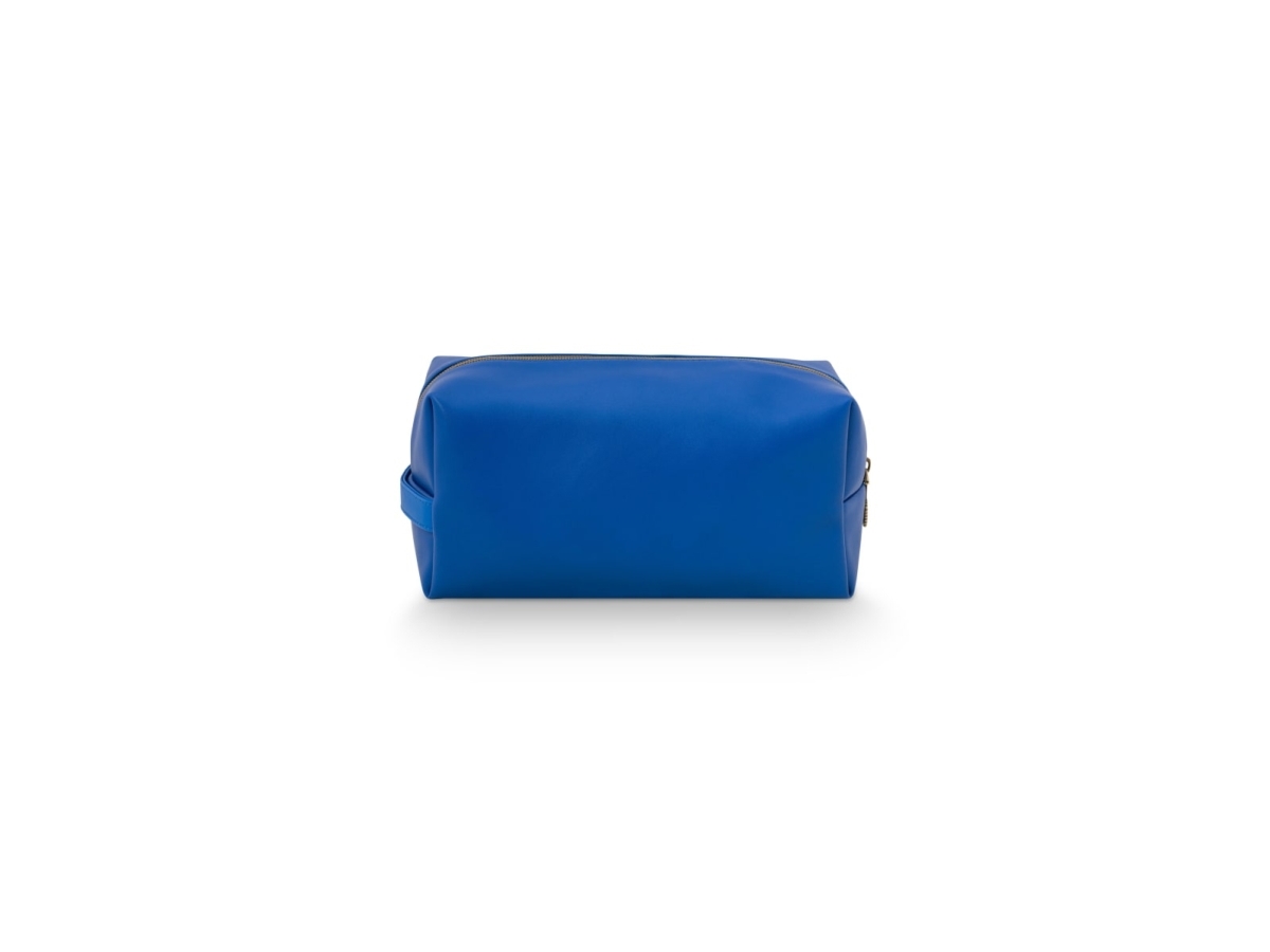 PIP Studio Coco Cosmetic Bag Medium Blue 21.5x10x10.5cm | Smink - Sminktillbehör - Sminkväskor | GameStuff
