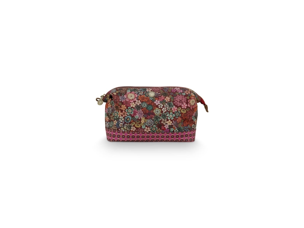 Pip Studio Cooper Cosmetic Purse Large Tutti I Fiori Pink 26X18x12cm
