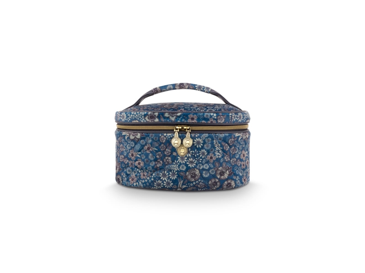 PIP Studio Cleo Beauty Case Daisy Blue | Utomhus - Väskor & Resväskor - Toalettpåsar | GameStuff