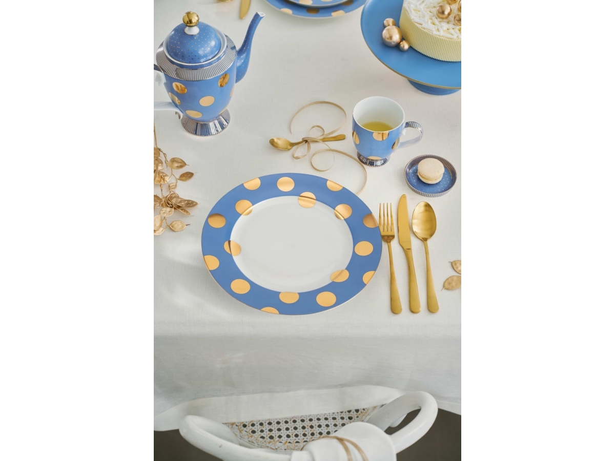PIP Studio Set/2 Plates DotBlue 26.5cm | N - A | GameStuff
