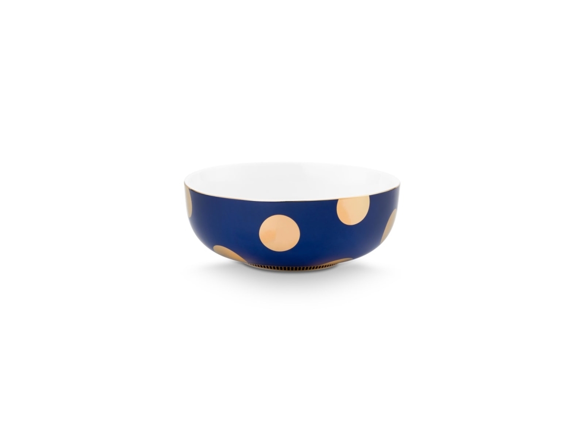 PIP Studio Set/2 Bowls Dot Navy 15cm | N - A | GameStuff
