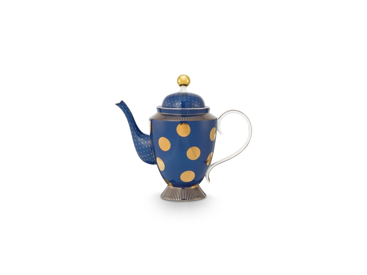 PIP Studio Teapot L Dot Navy Gold | N - A | GameStuff