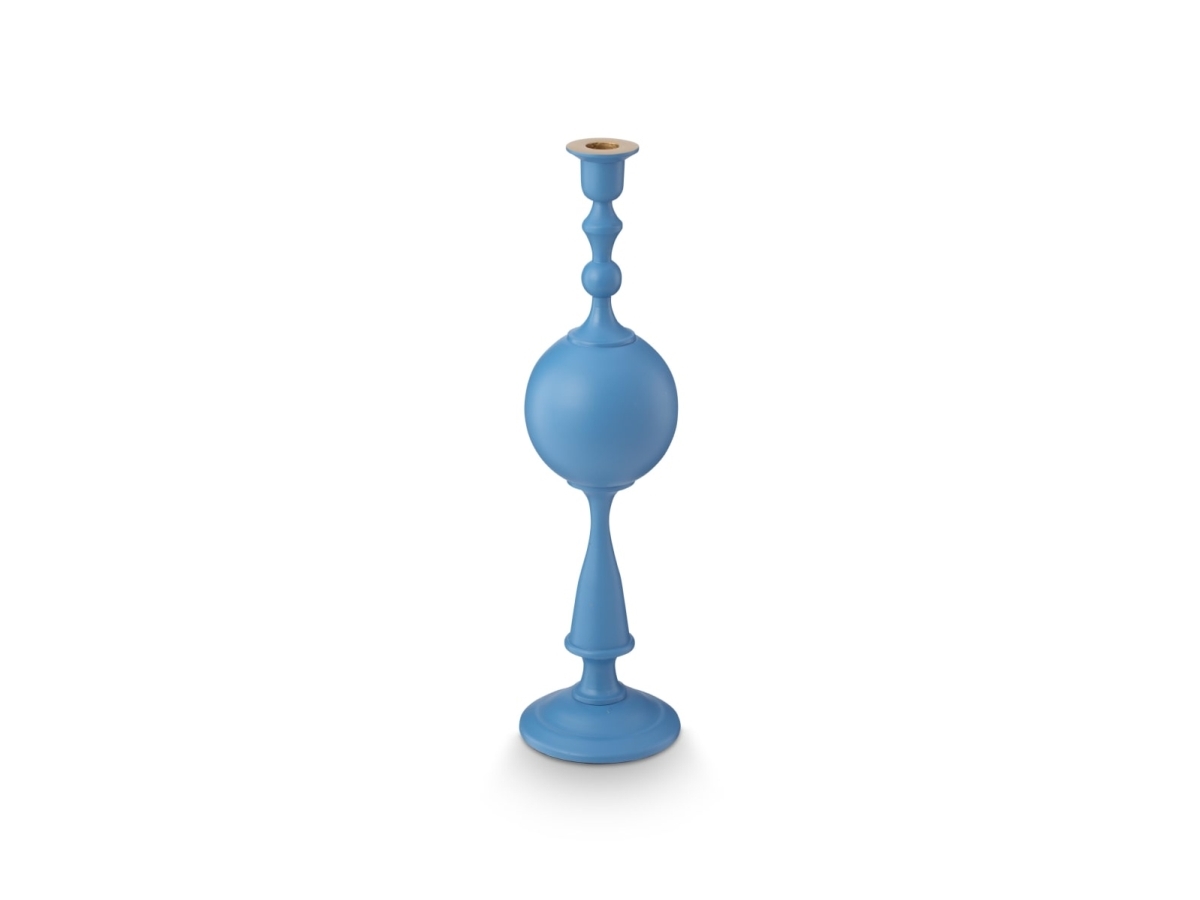 Pip Studio Candleholdr Metal Blue 44Cm