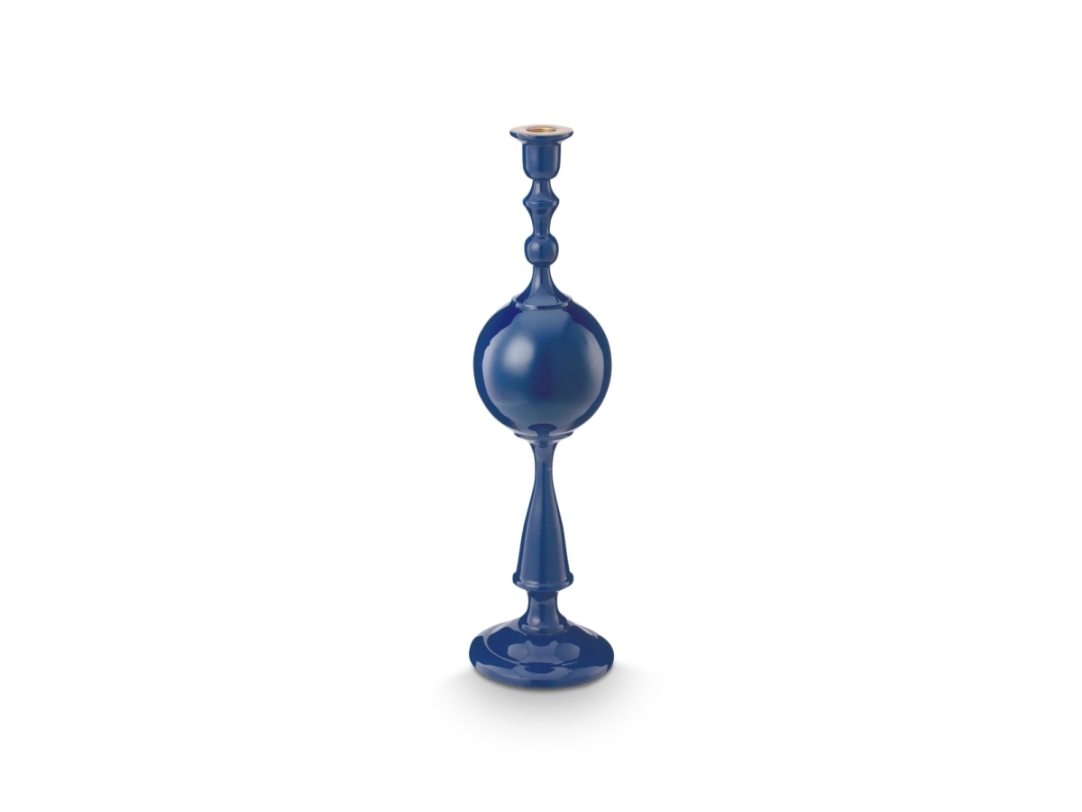 PIP Studio CandleHoldr Metal Navy 44cm | Bordssättning - Bar & vin - Ljusstakar och Lampor | GameStuff