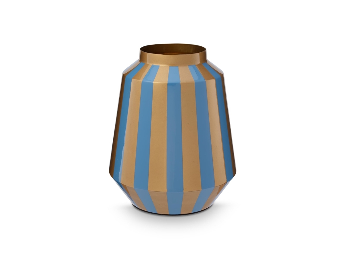 Pip Studio Vase Stripes Light Blue 24X29