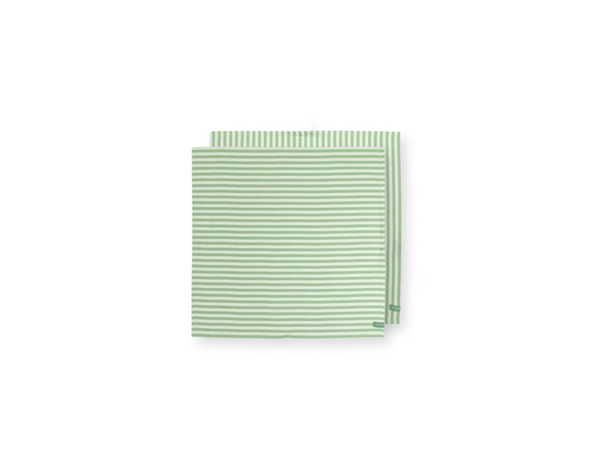 PIP Studio S/2 Tea Towels Grn 65x65 | N - A | GameStuff