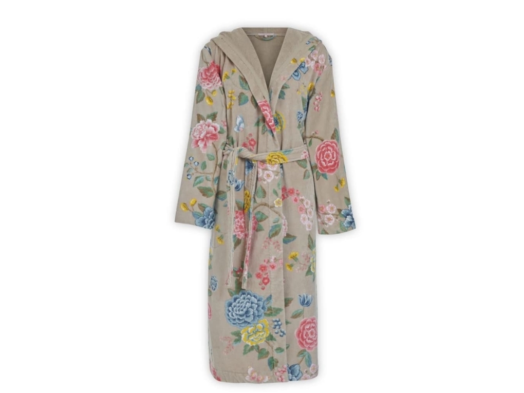 Pip Studio Good Evening Bathrobe Khaki S
