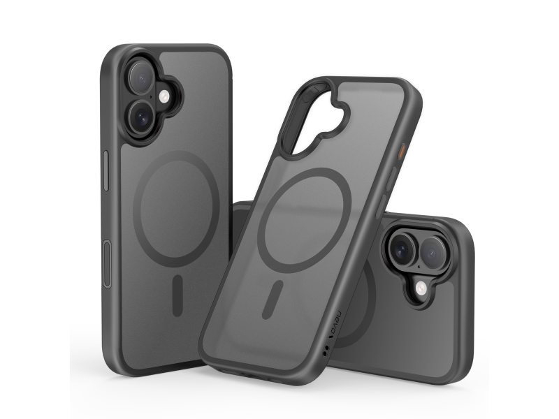 Nevox Styleshell Invisio - Iphone 17 6.3" Kompatibel Mit Magsafe , Schwarz