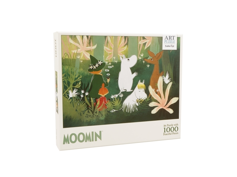 Moomin Puzzle Art Green