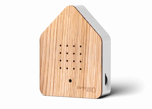 Produktfoto för Relaxound - Zwitcherbox Classic - Soundbox - Oak - W11 x H14,5 x D3,5 cm