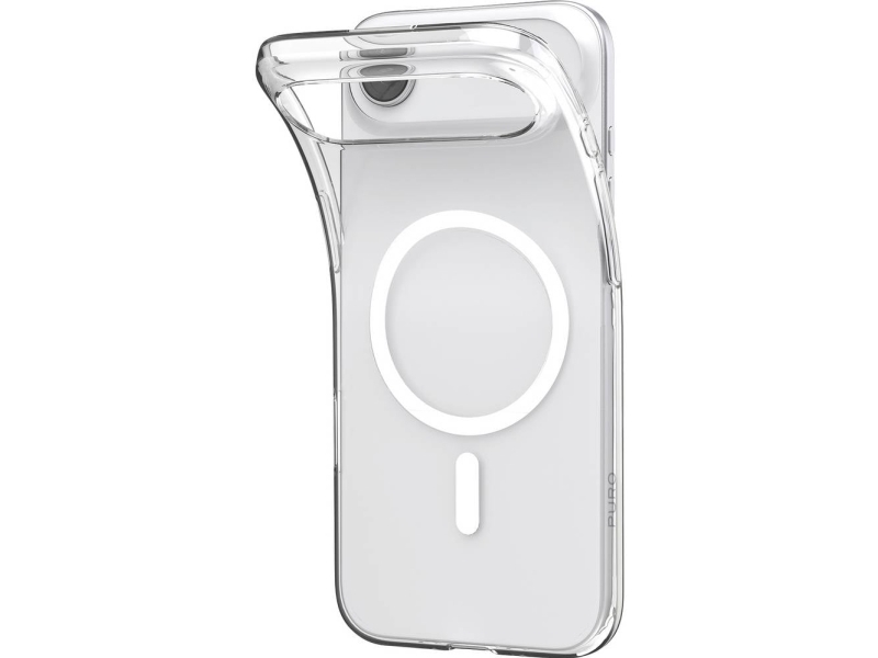 Puro 0,3 MAG Ultra-Slim TPU-fodral kompatibelt med MagSafe för iPhone 17 Air - transparent | Tele & GPS - Mobil tillbehör - Skydd & Väskor | GameStuff