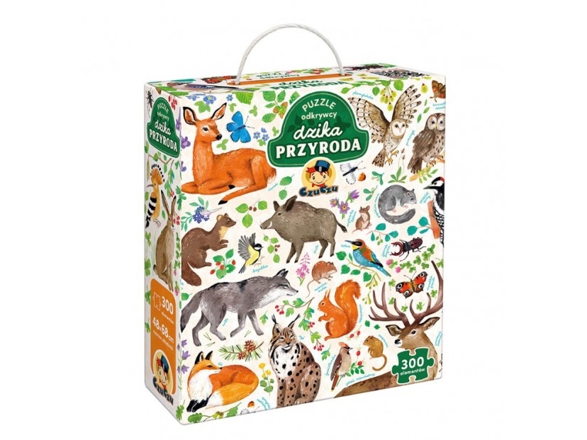 Dėlionė Czuczu Entdecker-Puzzle Wildlife 7+ Za6103