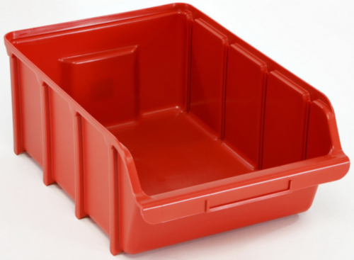 Raaco Bin5, Aufbewahrungskorb, Rot, Rechteckig, Einfarbig, 312 Mm, 470 Mm