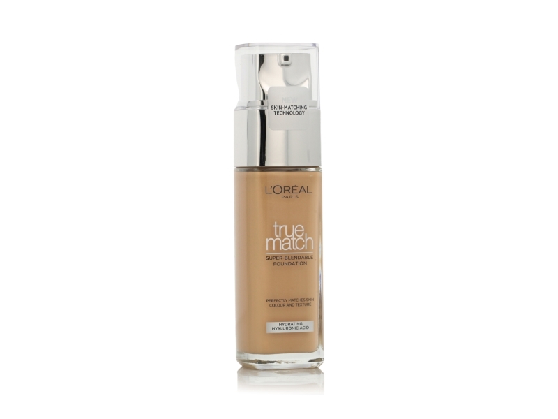 L’Oréal Paris True Matcoolh Founeutraldationeutral 4.warm Goldeneutral neutralatural, Pumpflaska, Vätska, Beige, 4.W, Natural Gold, Medium, Nude, Sand skin, Solkysst hud | Smink - Ansikte | GameStuff