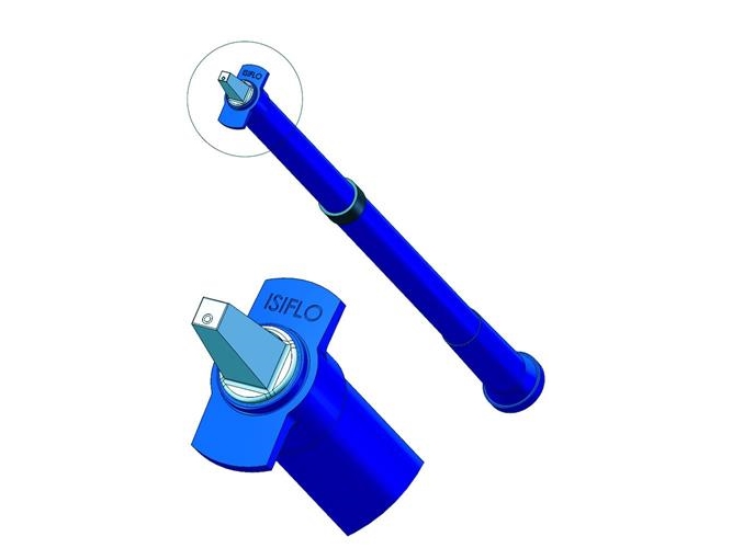 ISIFLO DN20-50 x 550-950 mm universal hybrid garniture til AVK og Hawle dæksler | VVS Artiklar - Badrum - Tillbehör för toalett | GameStuff