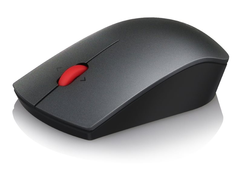 Lenovo Professional - Mus - Laser - 5 Knapper - Trådløs - 2.4 Ghz - Trådløs Modtager (Usb) - Campus
