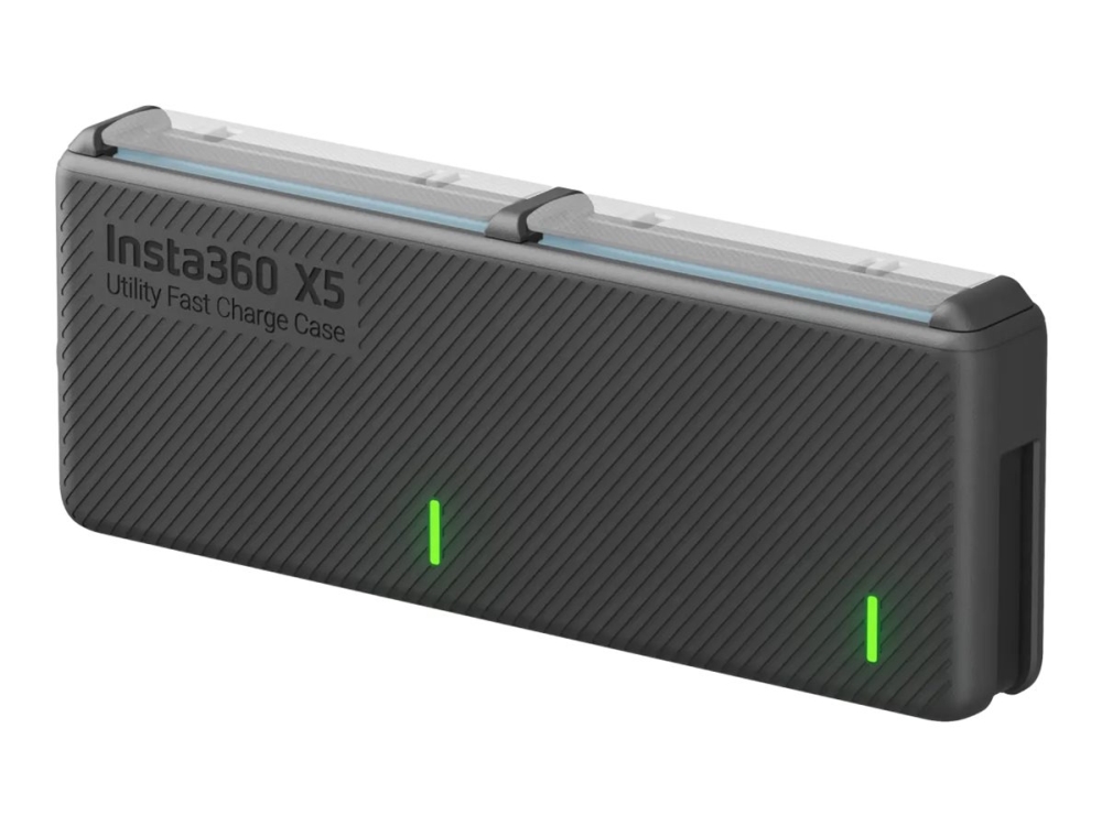 Insta360 - Batteriladdare - 2 x batterier laddas - PD - för Insta360 X5 | Datortillbehör - Laddare & Batterier - Batteri laddare | GameStuff