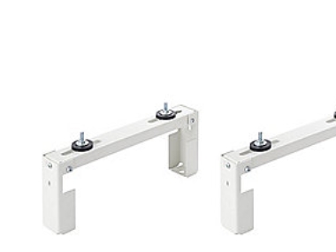 fødder til kondensbakke - Passer til 1000x410 mm, Hvid RAL 9002 | Ventilation & Klimat - Värmepumpar - Tillbehör till värmepumpar | GameStuff