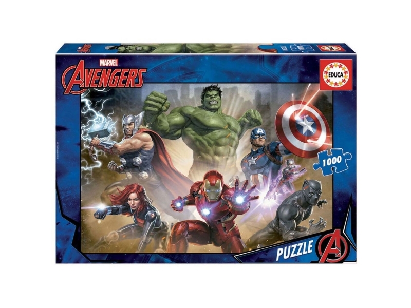 Educa Avengers, 1000 Stück(E), Comics, 12 Jahr(E)