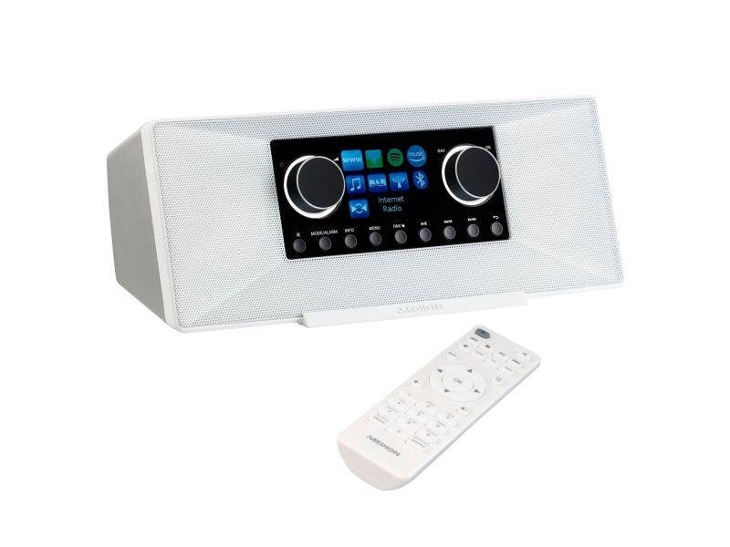 Medion MD 89289 Stereo Internetradio vit | TV, Ljud & Bild - Stereo - Radio (DAB och FM) | GameStuff