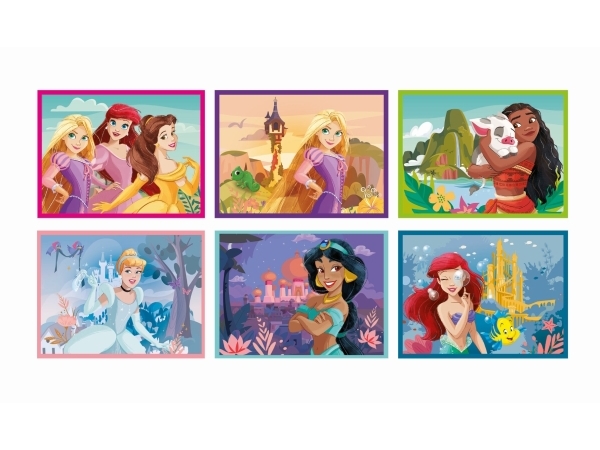 Clementoni Block Puzzle Disney Princess 12pcs. Blok